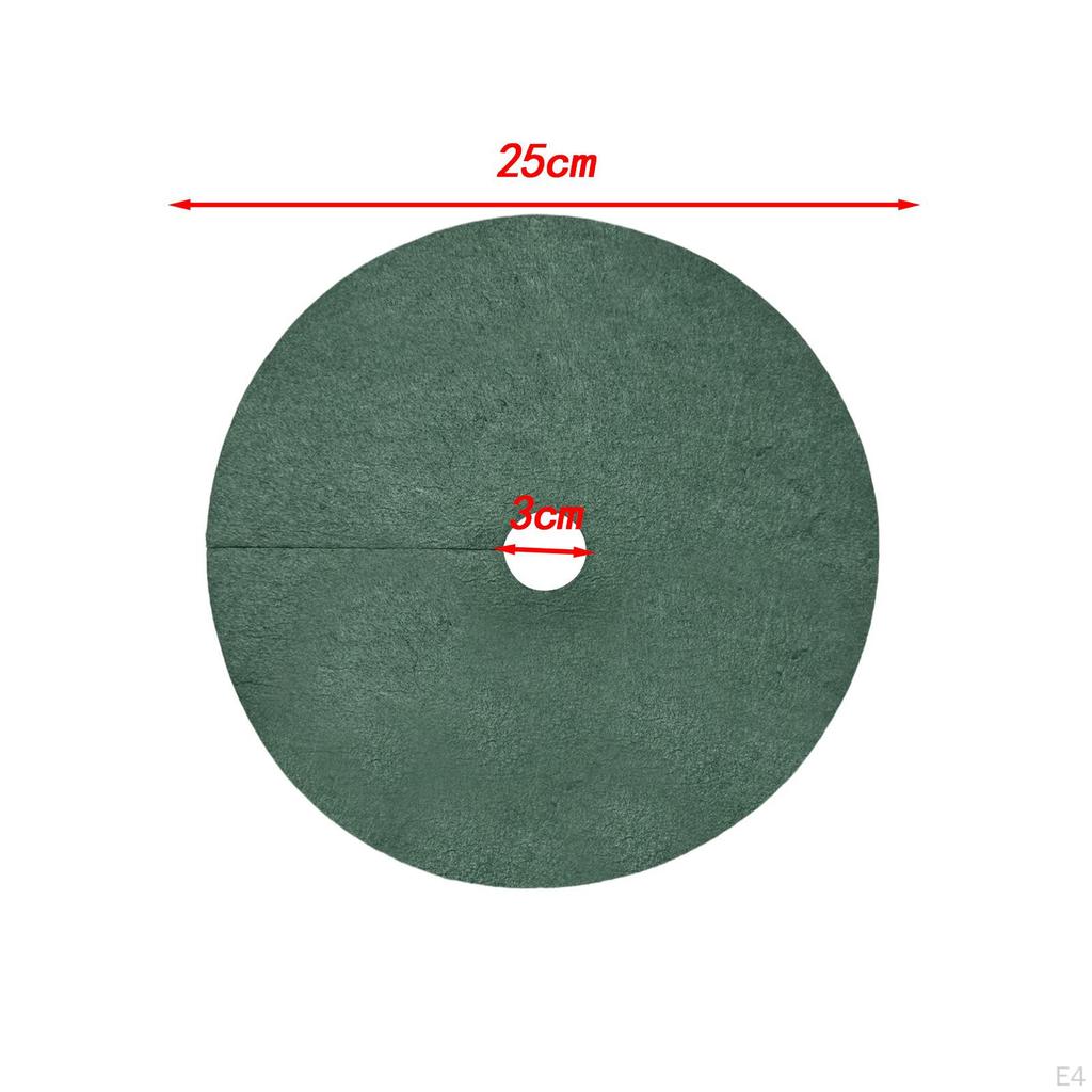 10 шт., барьерные коврики для прополки деревьев, садовые барьеры, защита, дышащая земля