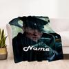 Nighttime Driver's Journey Blanket Soft & Cozy Great for Chair Sofa Seaside Four Seasons Universal Digital Print Gift for Travel Home Birthdays