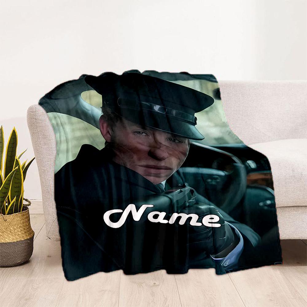 Nighttime Driver's Journey Blanket Soft & Cozy Great for Chair Sofa Seaside Four Seasons Universal Digital Print Gift for Travel Home Birthdays
