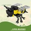 10ni1 Insect Animals Figures Mini Scorpion Butterfly Dragonfly Building Blocks Toy 3D Constructor Bricks For Kids Boys Gift Toy