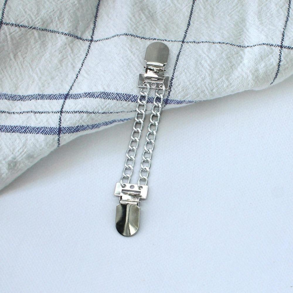 Кардиган с жемчужными стразами, утиная клипса, сплав, пряжка для блузки, модная брошь-булавка, украшение для одежды