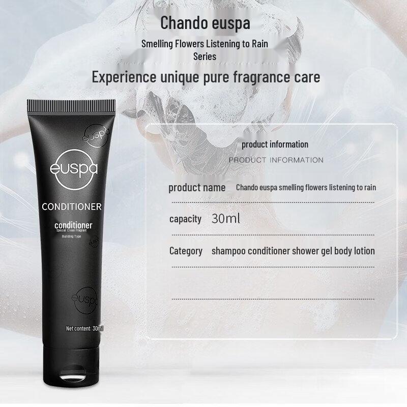 CHANDO Euspa Цветочный Дождь Шампунь для Объема и Укрепления Дорожный Набор 2x30мл