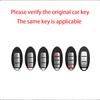 Interior Mouldings Zinc Alloy Folding Car Key Shell Case Fob Cover For NISSAN Maxima Altima Versa Sentra Sunny Sylphy Teana Qash