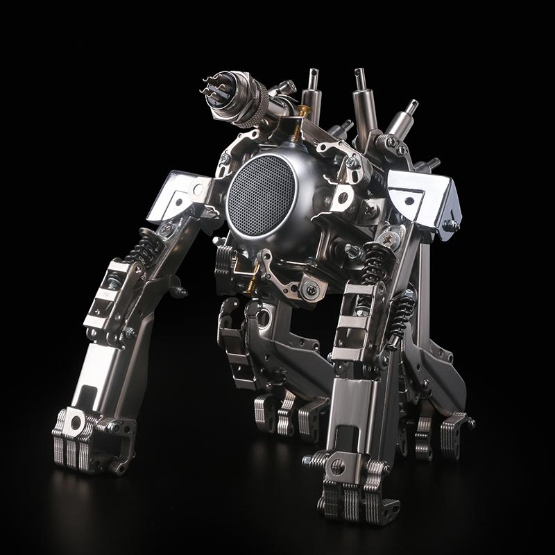 3D Металлическая Трехмерная Механическая Модель Быка Паука Головоломка DIY Сборка Строительные Блоки Игрушки для Взрослых Детей Подарок