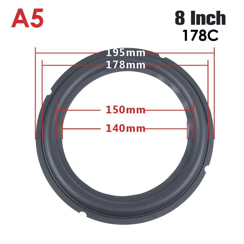2 шт., универсальный высокоэластичный динамик, ремонтный пенопласт, замена края низкочастотного динамика