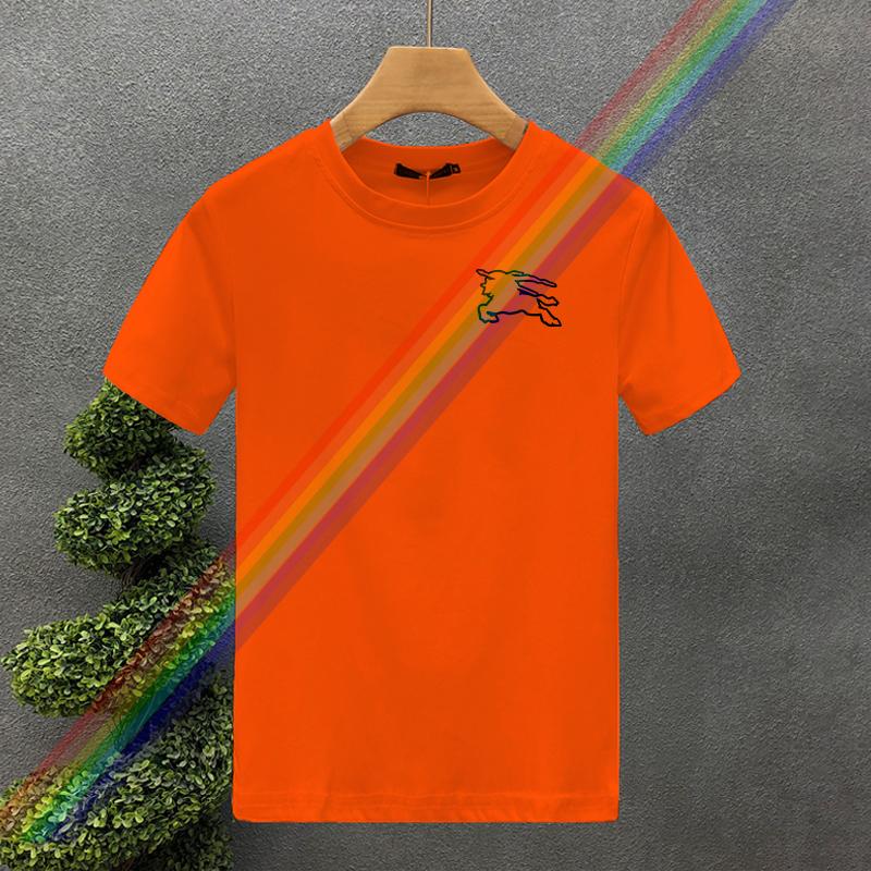 2024Men Summer Hot Simple Women's Cotton Short Sleeve Casual Fashion Round Neck Versatile Luxury Top Trend Graphic Print T-shirt