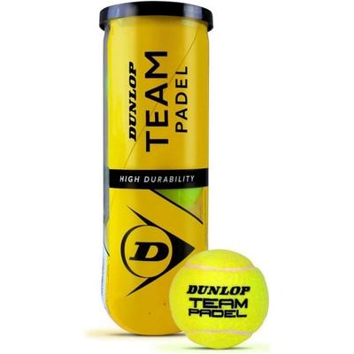 Теннисные мячи Dunlop-Slazenger Team Padel (Упаковка из 3 шт.)