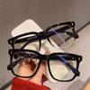 Classic Simple Black Computer Glasses Frame Students Women Men Transparent Spectacles Frame Anti Blue Light Blocking Eyewear