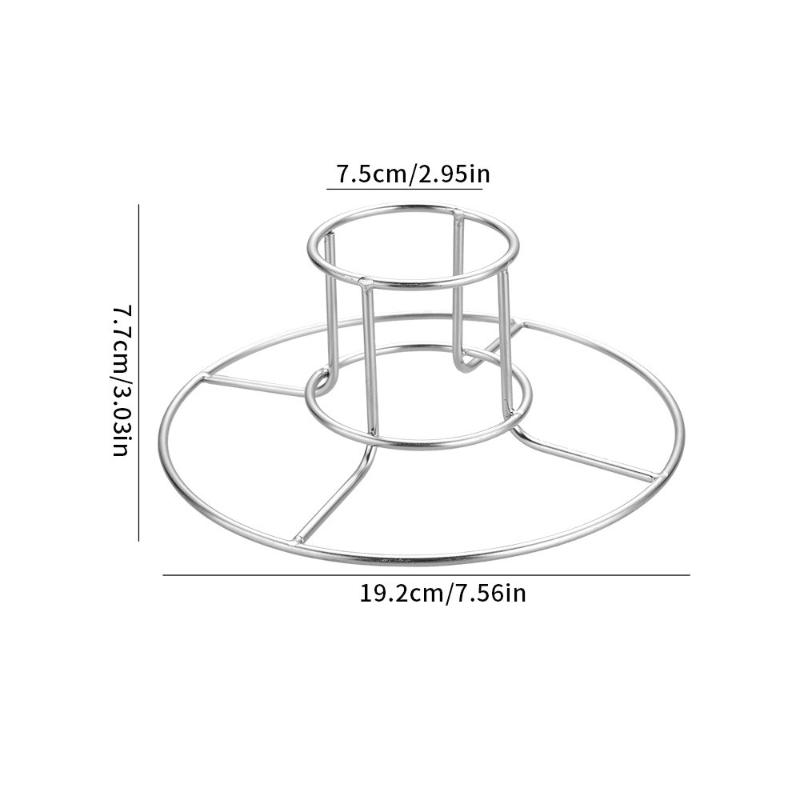 Решетка для жарки курицы с антипригарным покрытием из пищевой нержавеющей стали, вертикальный держатель для курицы, сковороды для барбекю, кухонные аксессуары