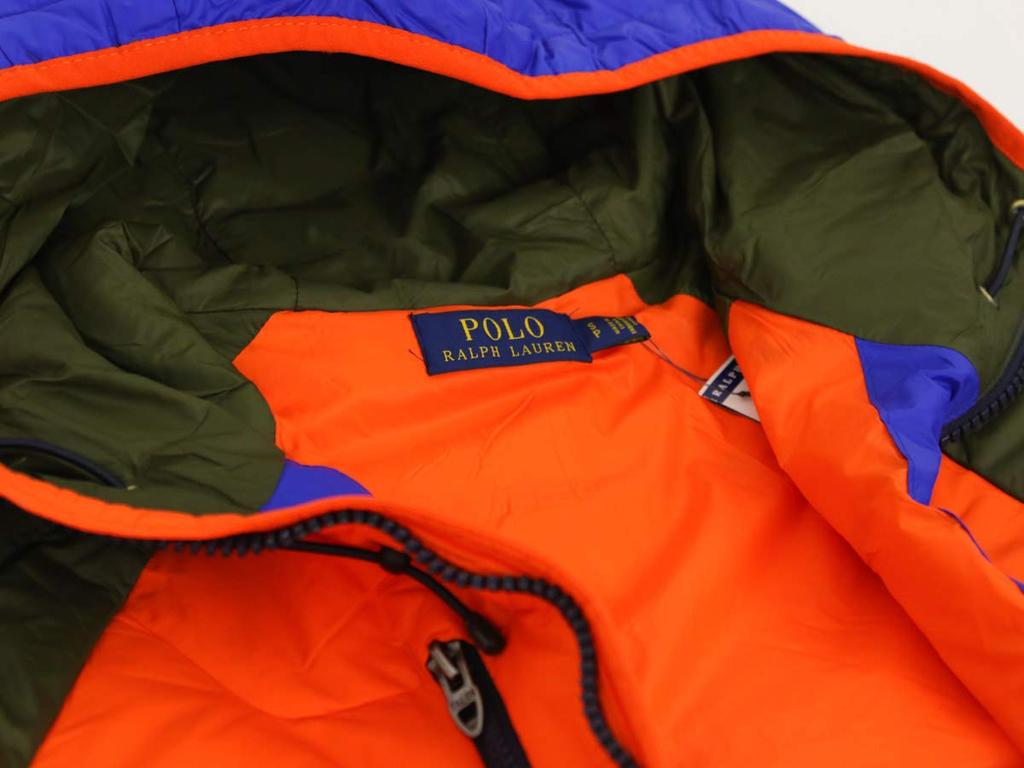 POLO RALPH LAUREN LIMITED EDITION with Pony Size Blue Men's Fleece/Down Jacket/Hoodie Embroidery, Small, (Product Code 0101768)