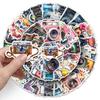 50 ретро-камерных граффити-стикеров: Креативные акварельные наклейки для чемоданов и чехлов для телефонов