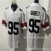 NFL Cleveland Browns 24 Chubb 95 Garrett Legend 3rd Gen Embroidered Football Jersey