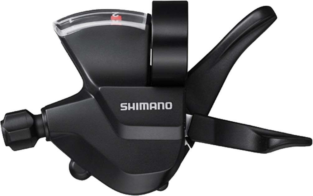 SHIMANO RapidFire Plus Bicycle Shift with Optical Gear Display SL-M315-8R 8-speed Lever, Right, (ESLM3158RA)
