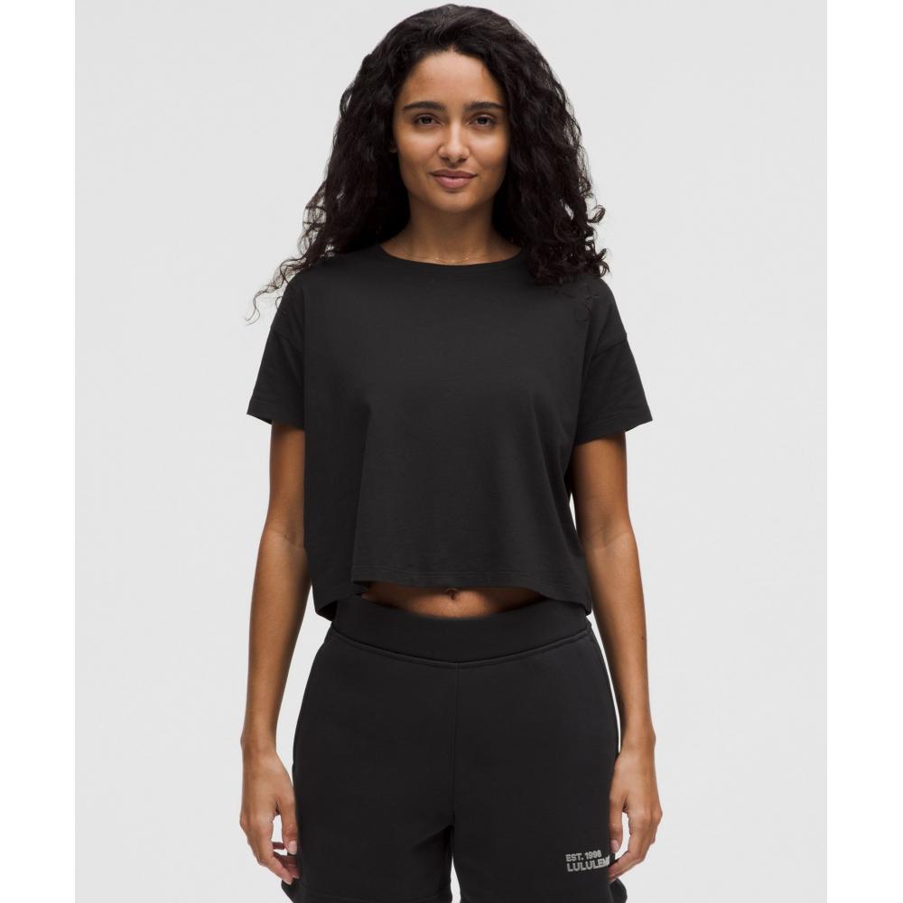 Lululemon CaTes T shirT Black