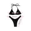 Bikini Set Fashion Swimsuit for Water Activities Travel Spas Party