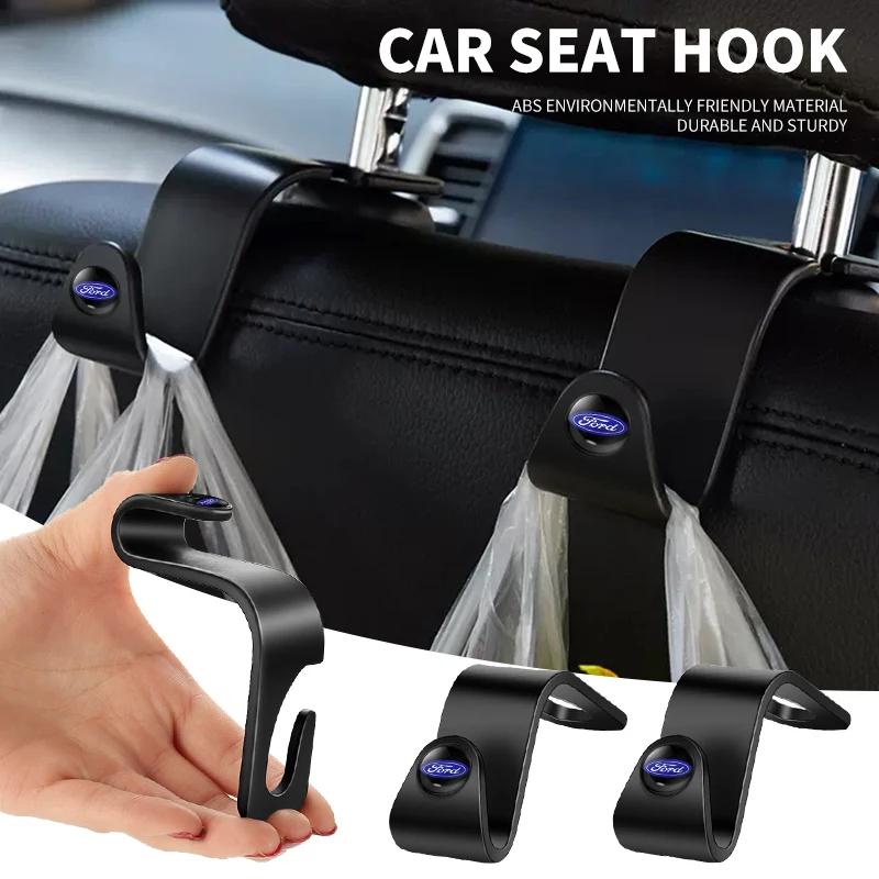 Горячий крючок на спинку сиденья автомобиля Креативный многофункциональный бортовой крючок для Ford Focus 2 MK1 MK3 Mondeo MK4 Fiesta MK7 Fusion Kuga Ran