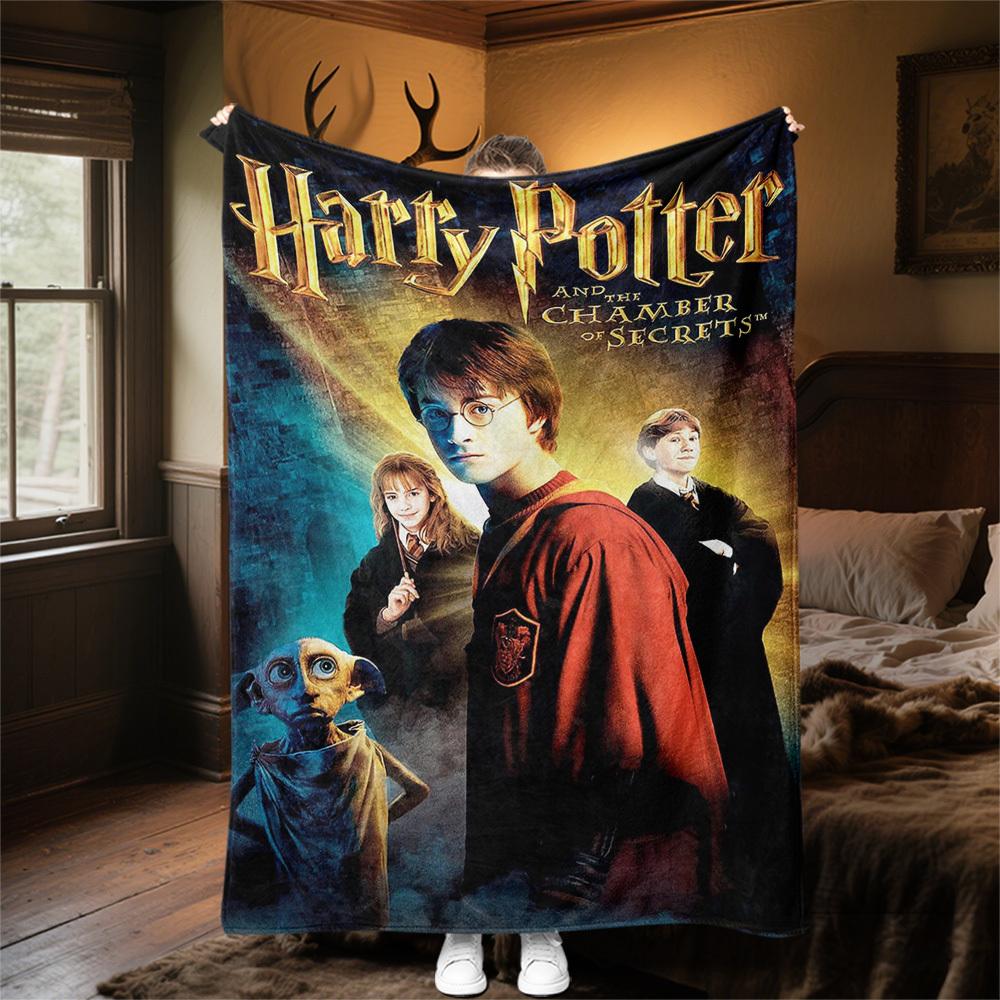 1 шт. Гарри Поттер Тайная Комната Наружная Фланелевая Плед Всесезонный Мягкое Тепло, Домашний Декор 1031191