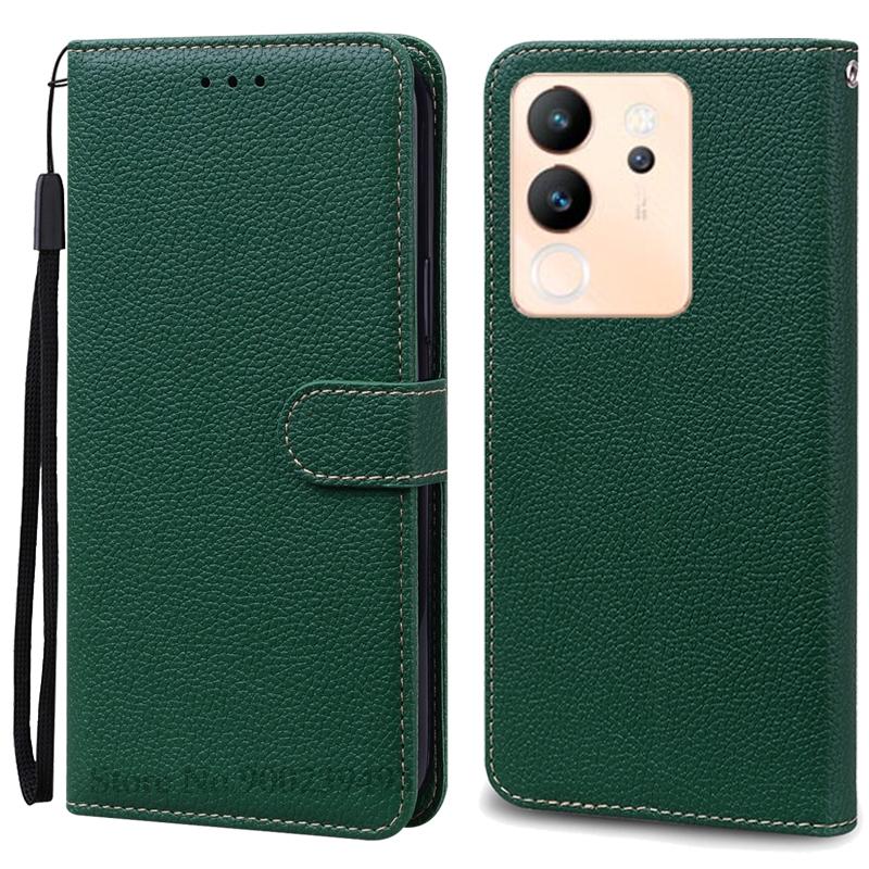 Для Vivo V30 Lite 5G чехол кожаный кошелек раскладной телефон чехол для Vivo V30 Lite чехол-книжка для Vivo V30Lite чехол Fundas Shell