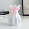 Nordic Style Vase Plastic Living Room Decorations Durable Dried Flower Vase