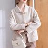 XUEXI Women's New Chinese Style Lapel Double-Sided Coat