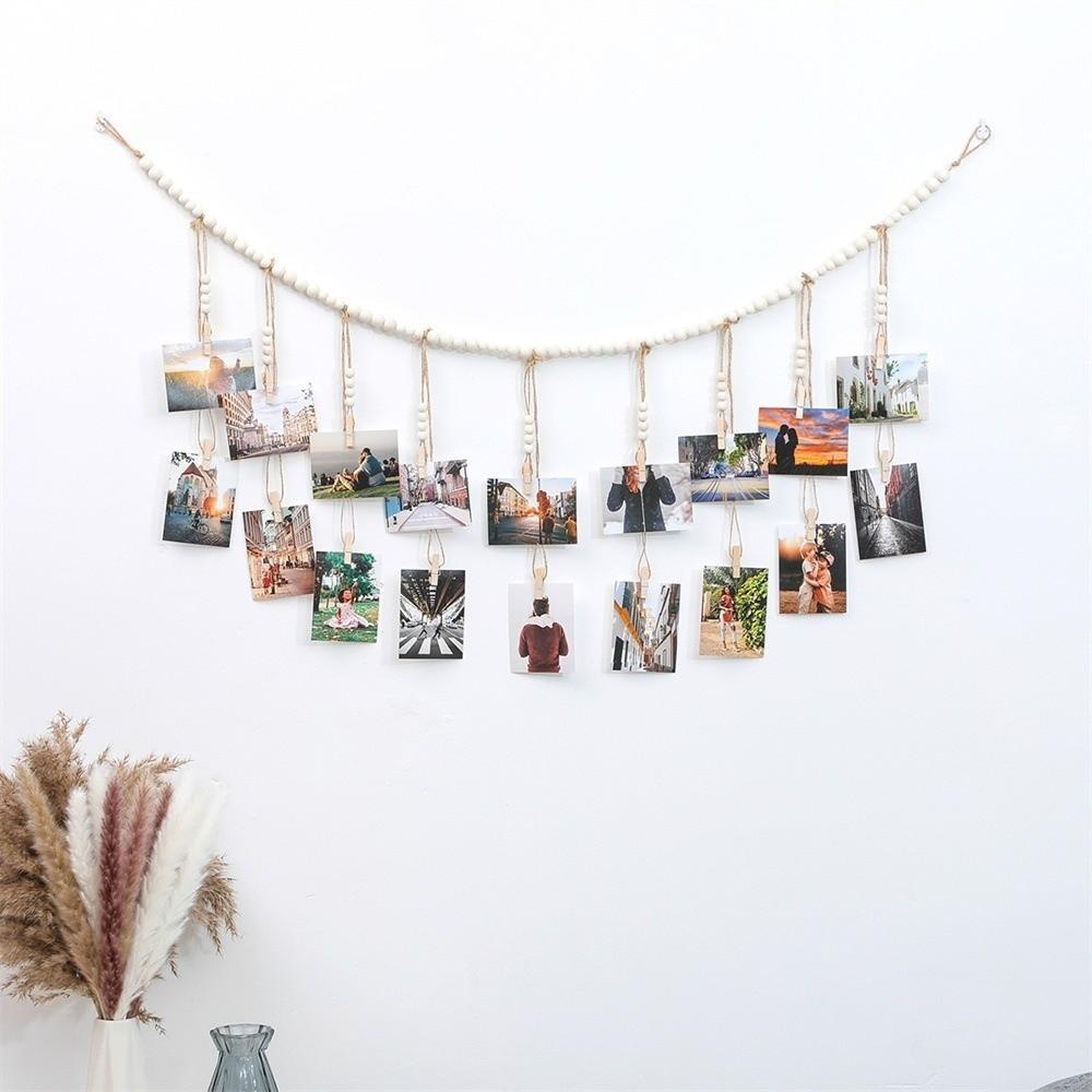 Minimalist Wall Hanging Photo Clip DIY Wall Decoration Frame Picture Hanging String Office