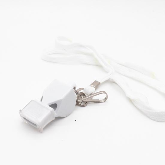 Свисток с шнурком и ручкой для рта. Пластиковый спортивный свисток. Громкий четкий звук. Свисток для тренеров, судей, тренировок, кемпинга, выживания в чрезвычайных ситуациях.