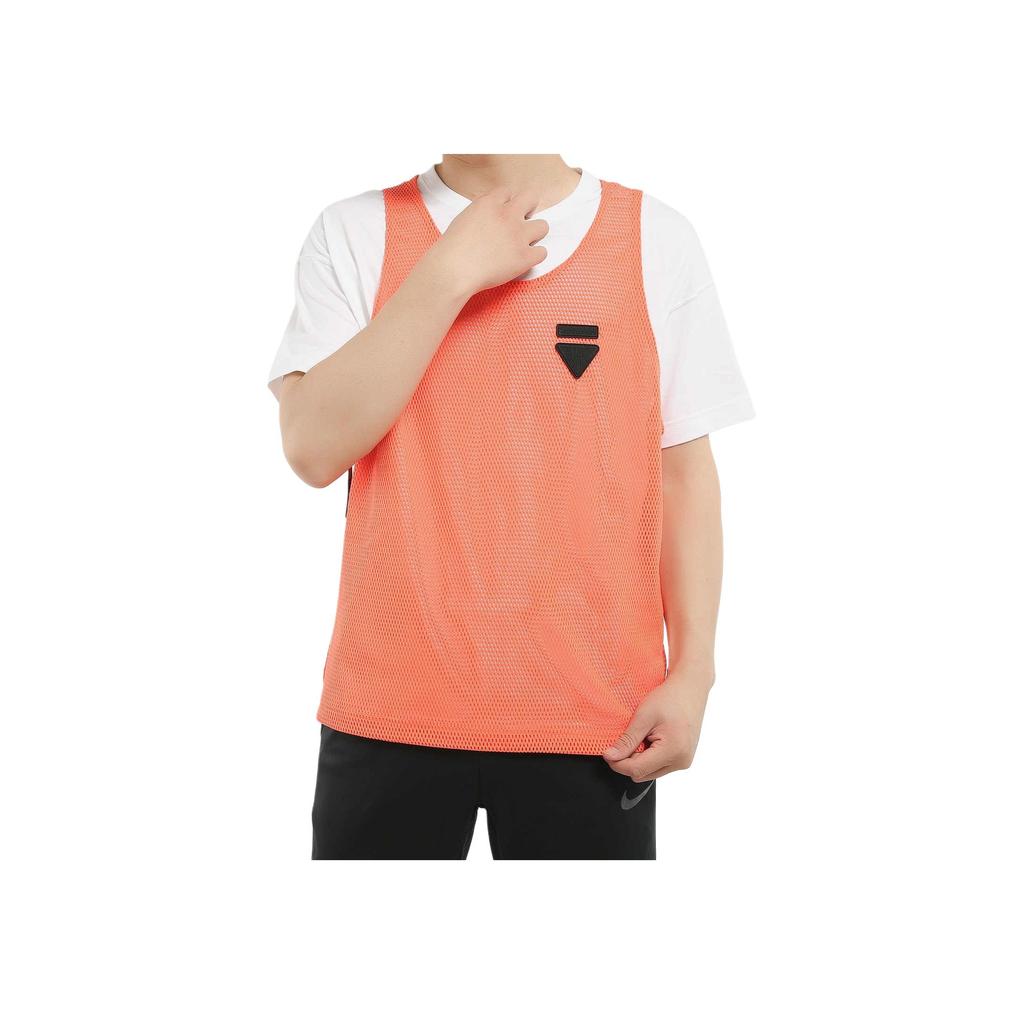 Jordan Basketball Training Two-In-One Short Sleeve T-Shirt Men Tops Orange CD9711-100