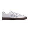 Adidas Neo VL Court 2.0 Silver Bead Abrasion Resistant Low top Skateboard Shoes Unisex Silver White ID6015(Team348-)