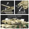 Mold King 20020 High-tech MOC Leopard 2 Tank Building Blocks Toys, набор военных транспортных средств Building Blocks, электрические Building Blocks с пультом дистанционного управления