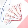 Barbeque Cocktail Bamboo Eco-friendly Decorative Scissor Shaped Toothpick Skewer Sticks Picks