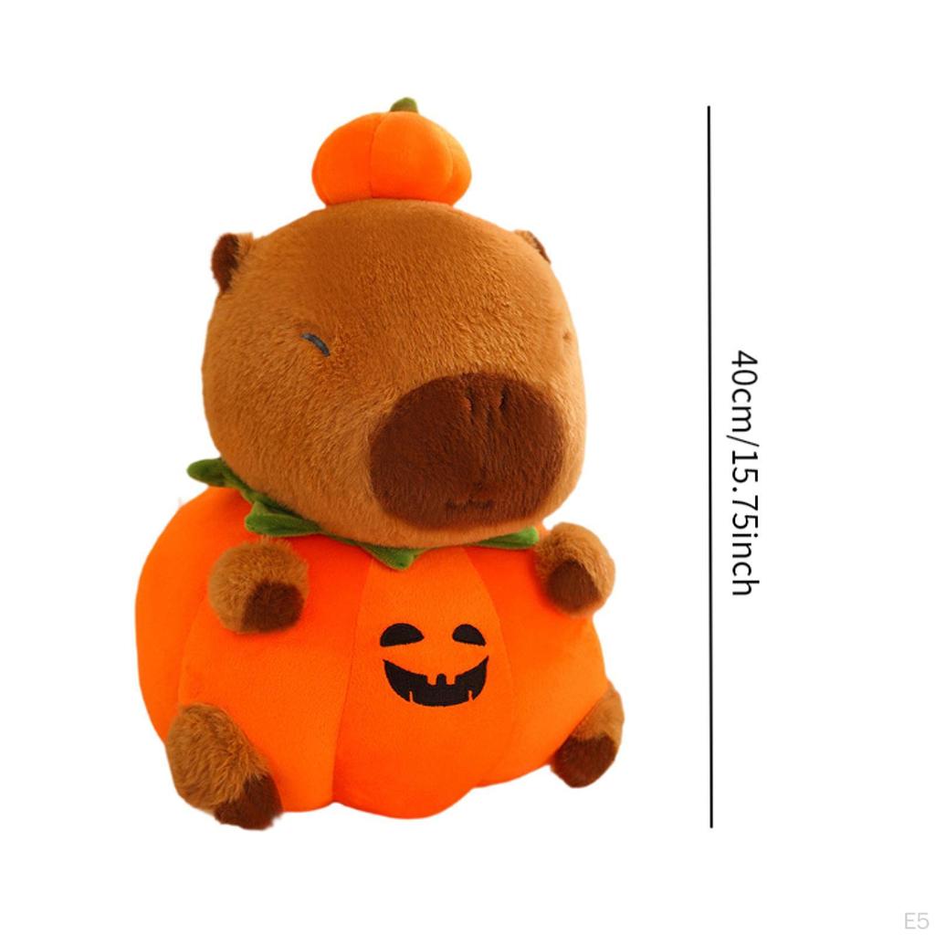 Plush Pumpkin Doll Stuffed Toy Figure for Adults