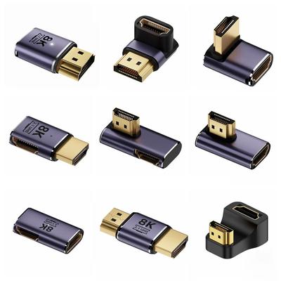 Адаптер AF-AM 8K 60 Гц HDTV LED HD 2.1 Разъем Монитор Проектор HDMI-совместимый Конвертер