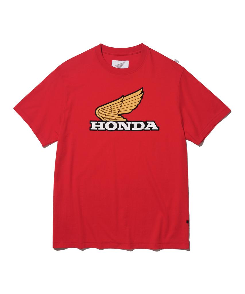PHYPS MOTORCYCLE [Archive Line] Wing Logo Short Sleeve_Red