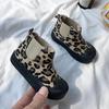 2024 Autumn/Winter High Top Canvas Children's Boots with Soft Cotton Sole