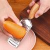 Potato Cheese Grater Practical Carrot Grater Metal Grater Potato Peeling Tool With Wood Handle