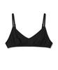 Michikoleondeonkosino Comfortable Basic Bralette Black