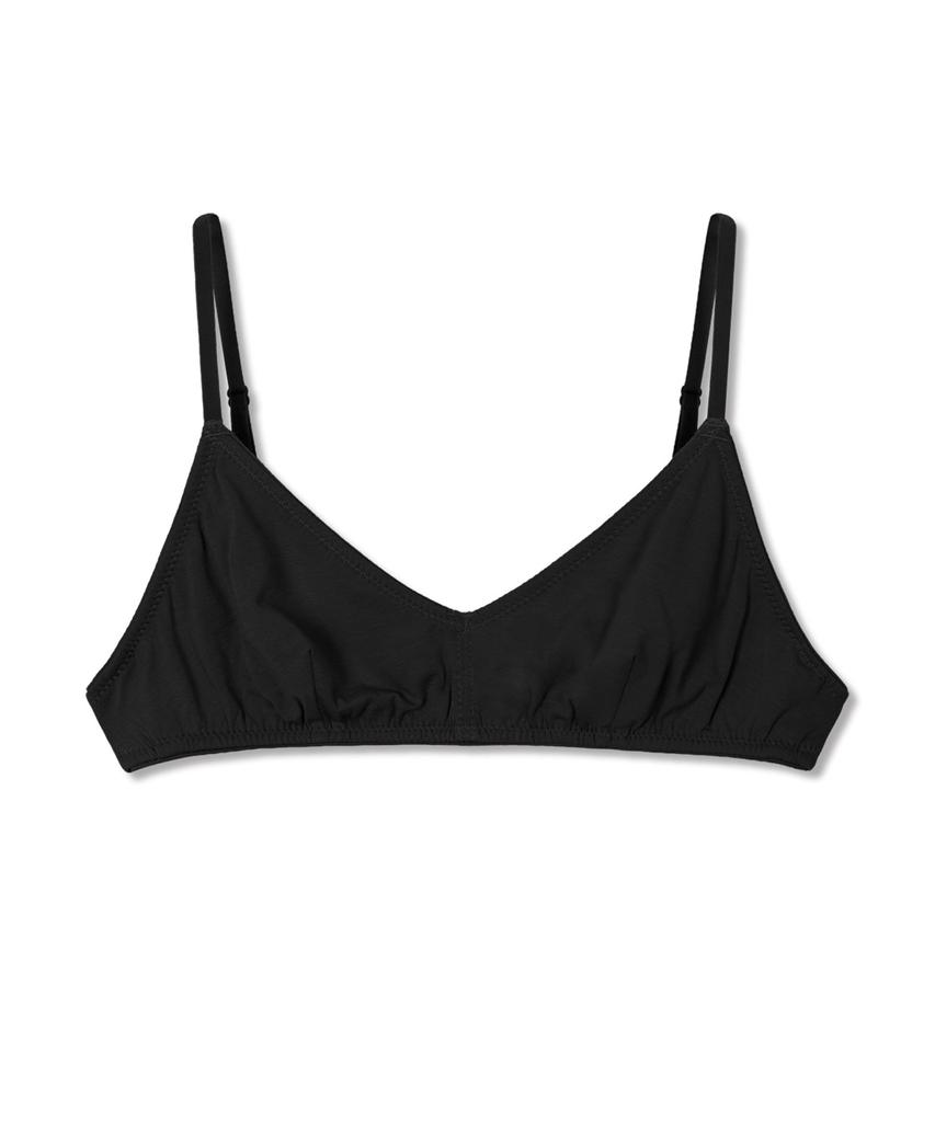Michikoleondeonkosino Comfortable Basic Bralette Black