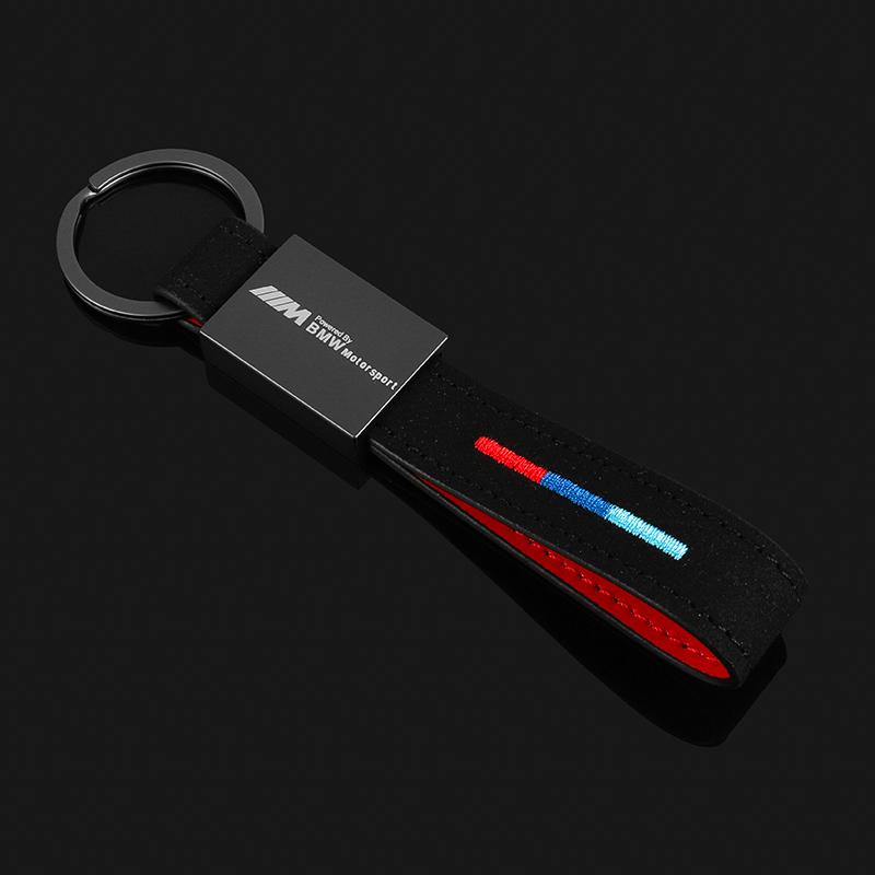 Luxury Car Keychain Chain Nylon Cord Key Rings Decoration Auto Accessories For BMW M E30 E39 E46 E90 E93 E60 F10 M5 M6 M7 X4 X5 blvc18