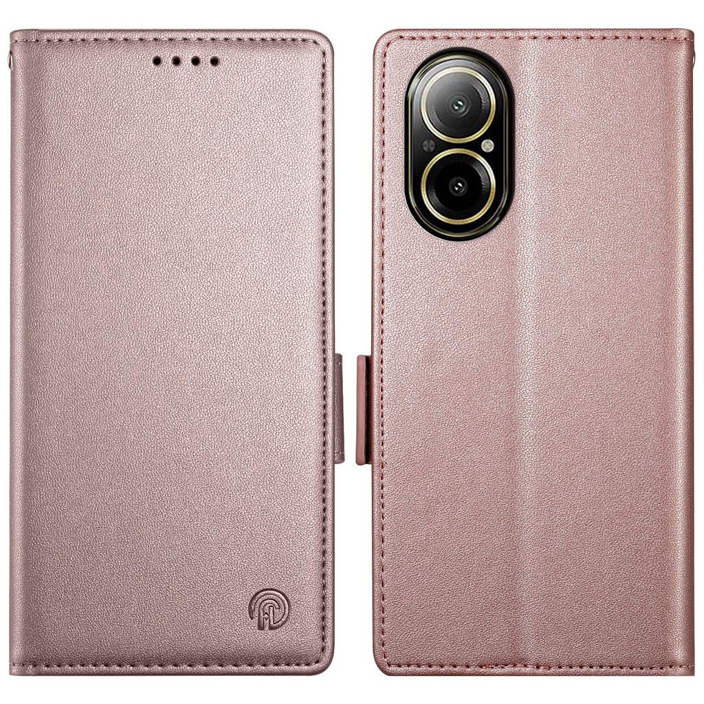 DF-010 для Realme C67 4G чехол кожаный кошелек чехол для телефона с магнитными застежками