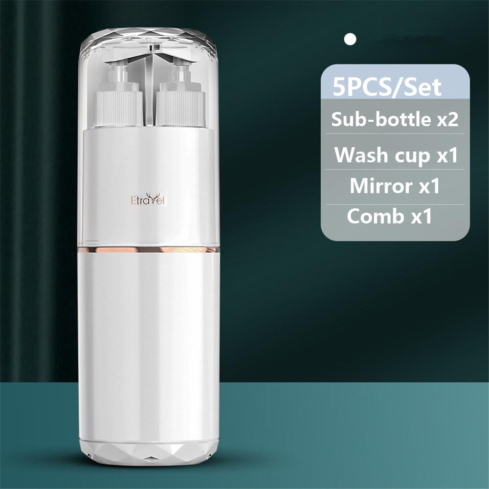 Портативные стаканы для шампуня, макияжа, ополаскивателя для рта, дорожный набор для умывания, набор туалетных принадлежностей, бутылка для хранения