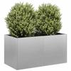 VidaXL Planter 80x40x40 Cm Galvanized Steel, Flower Pot, Plant Stand, Raised Bed, Planter Stand 860673