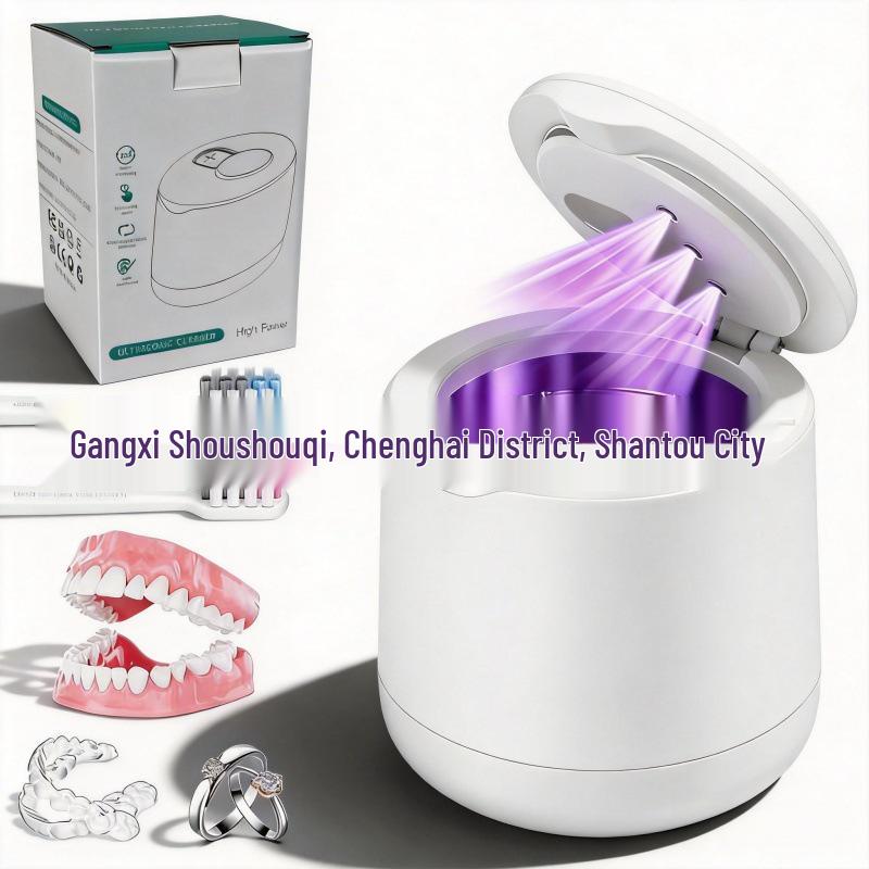 Ultrasonic Dental Scaler & Jewelry Cleaner with UV Sterilization