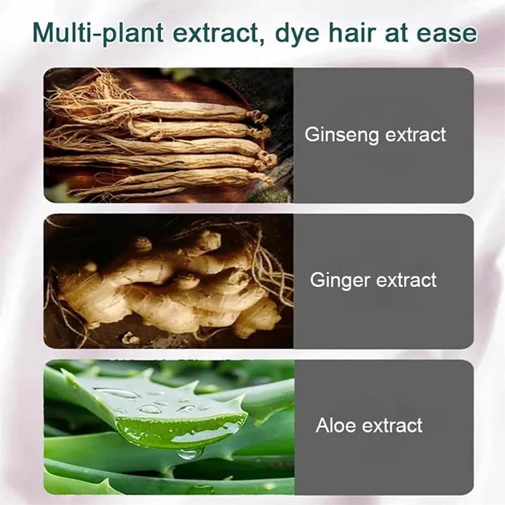 Краска для волос Huang Yi Bubble Plant, Натуральная растительная краска для волос, Новая краска для волос Botanical Bubble, Краска для волос Plant Bubble, Tinte Vegetal Natural Para El Cabello