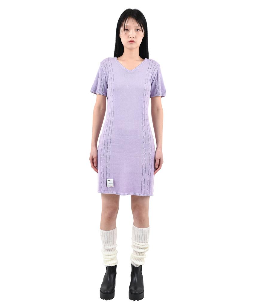 KATHARSIS Mini Cable Knit Dress Pp_One Size