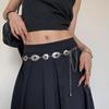 Металлическая цепочка пояс золото серебро платье пояс цепь новая талия цепь женщины