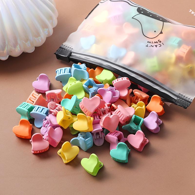 20 шт., красочные маленькие когти для волос, заколки с цветами для девочек, аксессуары для волос, детские головные уборы с героями мультфильмов, подарок