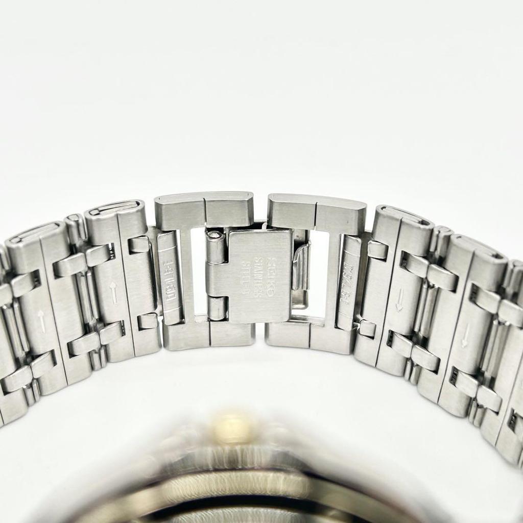 [USED] SEIKO SOLAR Solar Shell Dial V145-0040 Wristwatch