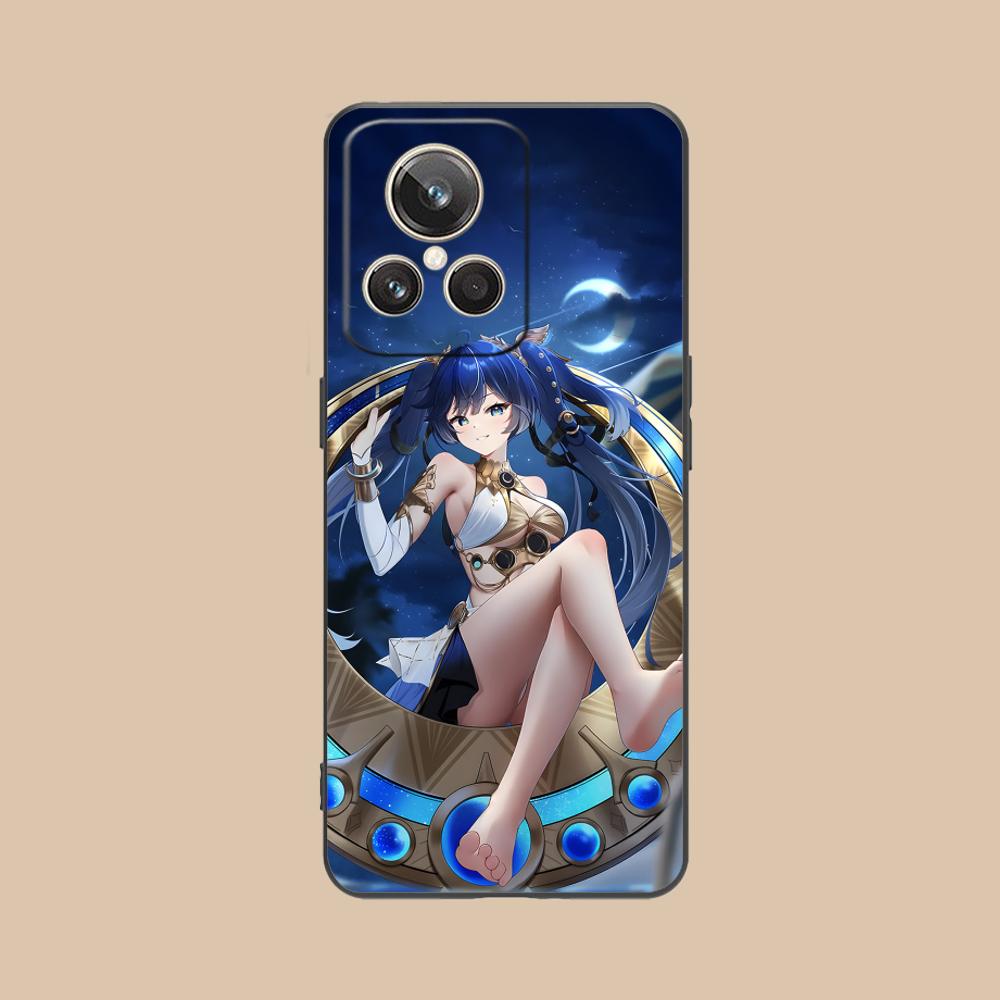 Чехол для мобильного телефона Wuthering Waves Luno из матового ТПУ для Realme 15 14 13 12 11 10 9 Pro Plus T i Lite 5G, цветная печать