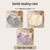 Youkeshu Women's 10A Antibacterial Seamless Pure Cotton Briefs