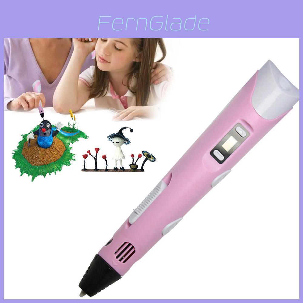 3d Drawing Pen With Pvc Sketchpad And Scissor For Children Art Gift